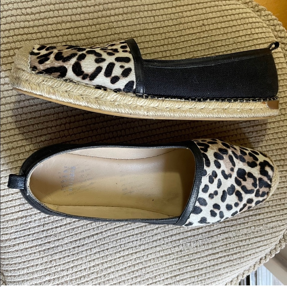 Stuart Weitzman Dree Flat Espadrille Slip on Shoes